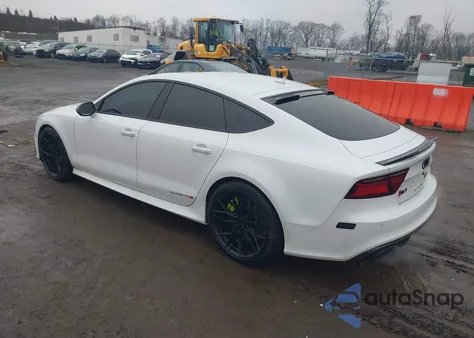 2017 Audi Rs 7 4.0T Performance Prestige из США, поврежденный, VIN WUAWRAFC2HN905400